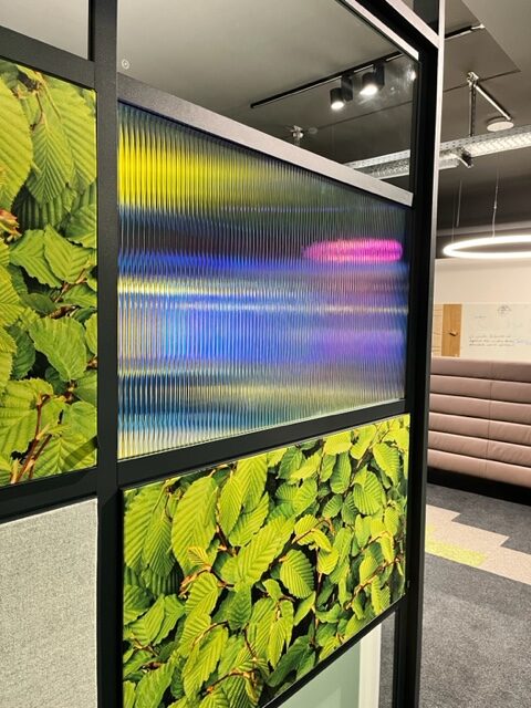 Schwanglas dichroitische Folie